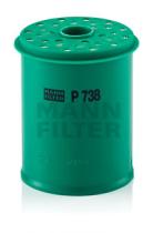 MANN P 738 X - [*]FILTRO COMBUSTIBLE