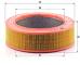 MANN C 30 122 - Filtro de aire.